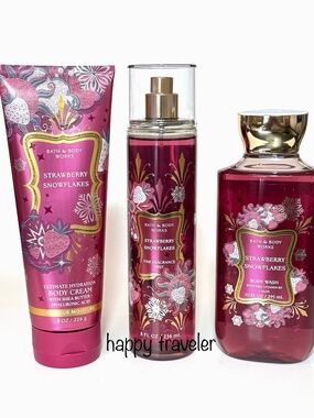 STRAWBERRY SNOWFLAKES Body Care Bundle